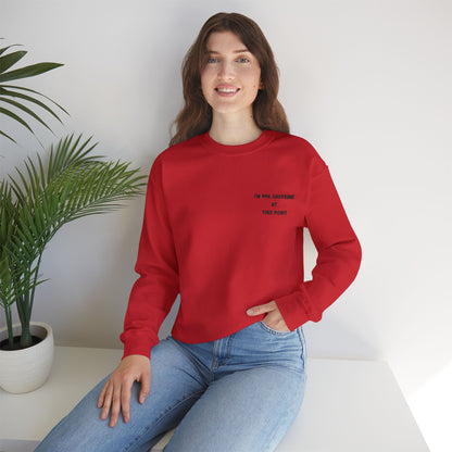 Caffeine Lover's Crewneck Sweatshirt | Unisex Heavy Blend - TRV