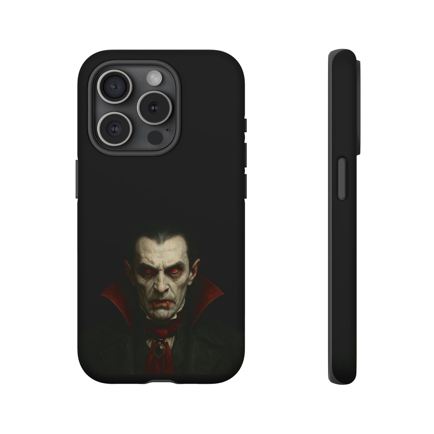 Vampire Phone Case - Tough Cases for Halloween, Gothic Decor, Gifts for Horror Fans, Spooky Accessories, Unique Cellphone Cover - TRV
