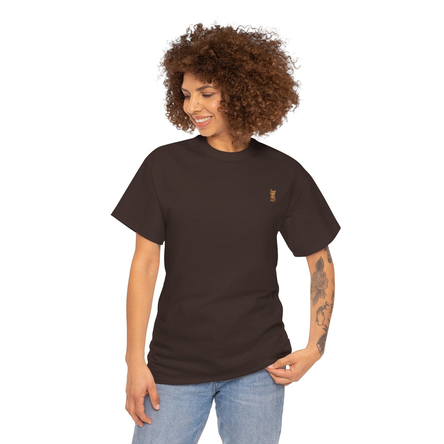 Adorable Cat Graphic Tee, Cute Pet Lover's Shirt, Animal Lover's Gift, Cozy Everyday T-Shirt, Perfect for Cat Lovers