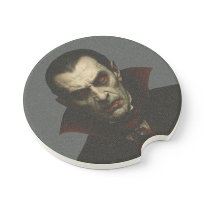 Vampire Dracula Car Coaster — Soapstone Drink Holder