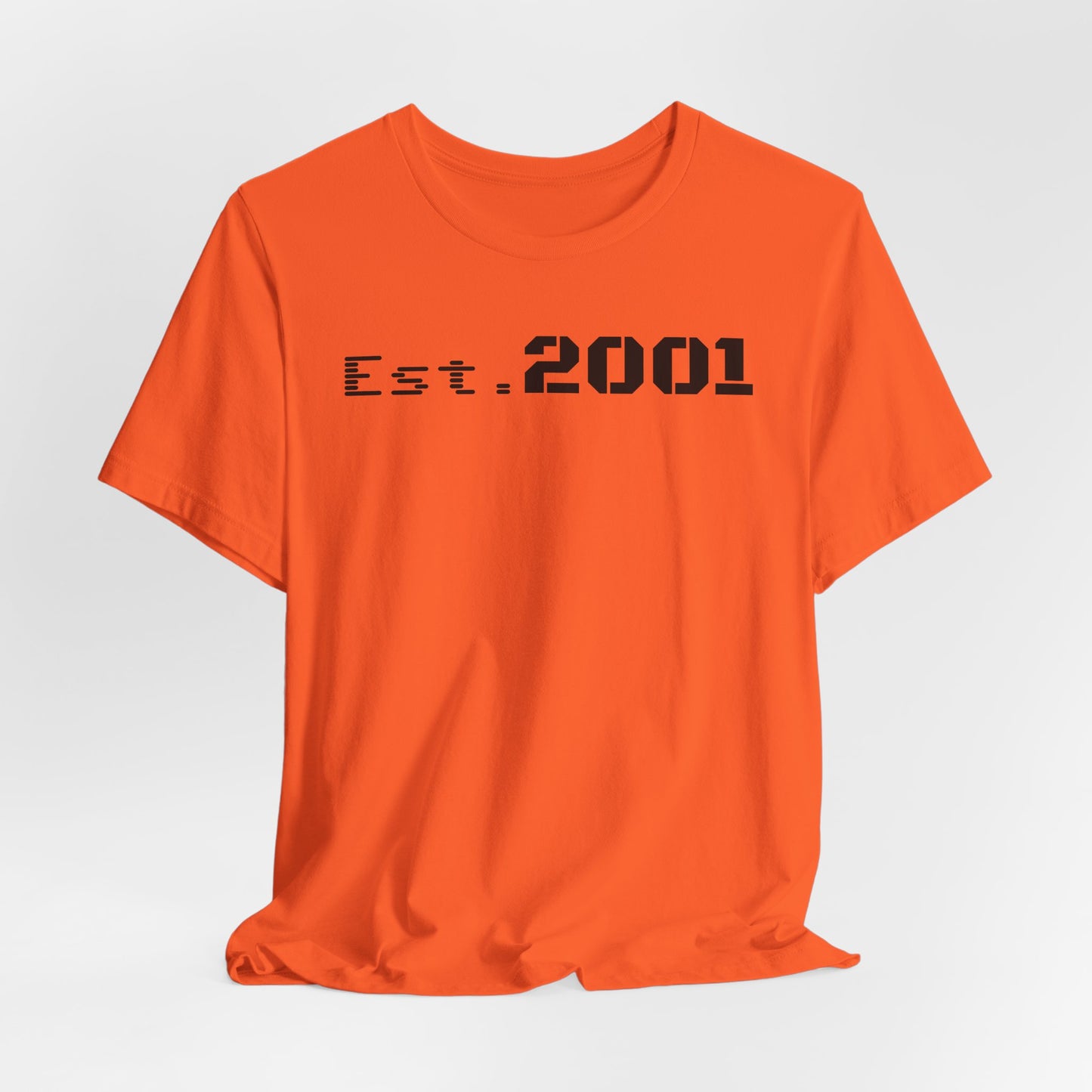 Est. 2001 Unisex Tee - Timeless Casual Wear, Birthday Gift, Nostalgic Fashion, Everyday Comfort, Trendy Streetwear