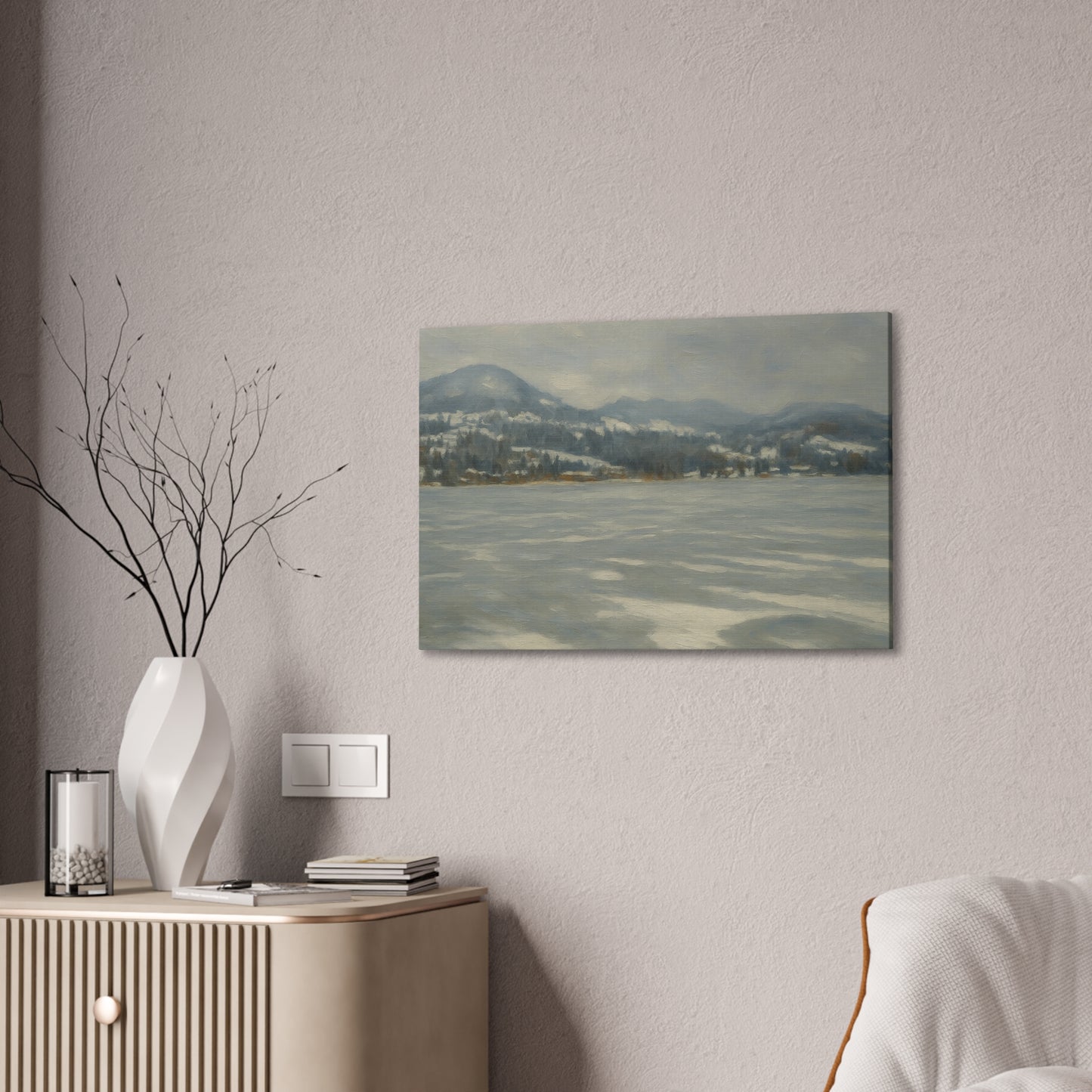 Serene Landscape Canvas Art - Tranquil Wall Decor for Home or Office