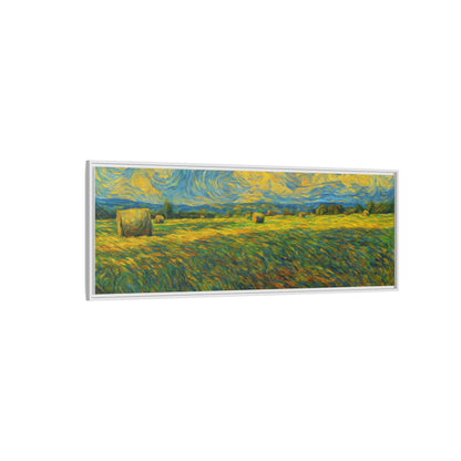 Landscape Matte Canvas, Framed (Multi-color) - TRV