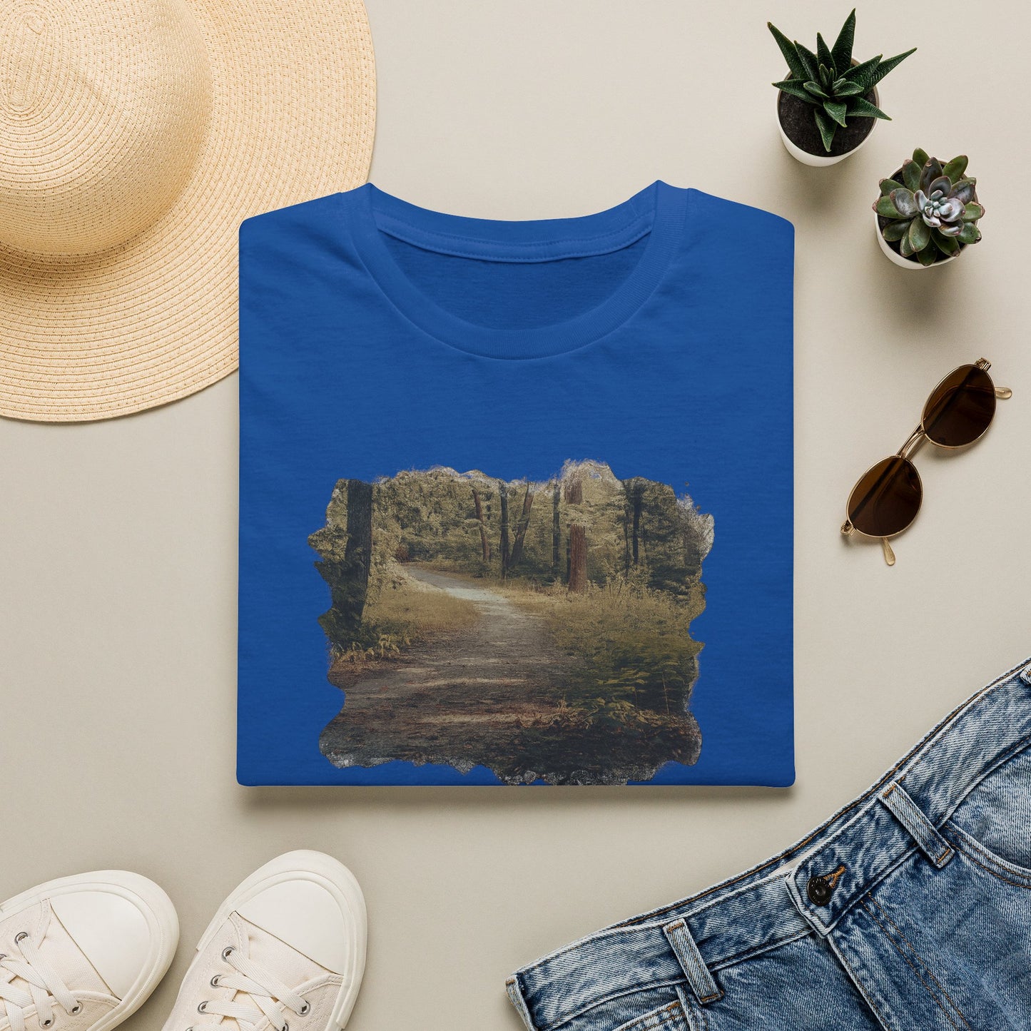 Nature-Inspired Unisex Softstyle T-Shirt, Eco-Friendly Fashion, Outdoor Lover Tee, Gift for Nature Enthusiasts, Casual Everyday Wear