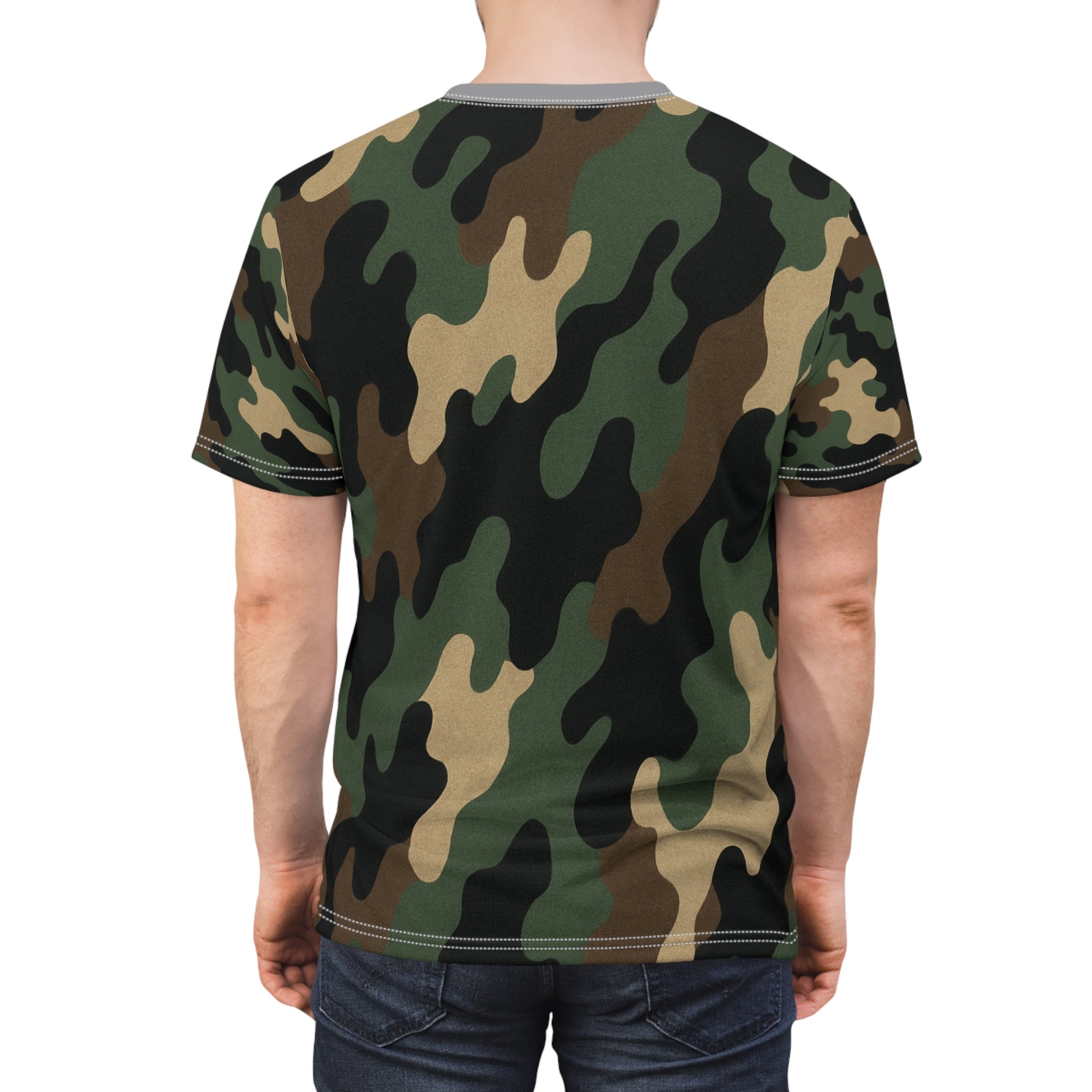 Camo Unisex Tee - Comfortable All-Occasion Apparel | Casual Everyday Wear, Outdoor Adventure Shirt, Gift for Him, Her, and Teens - TRV