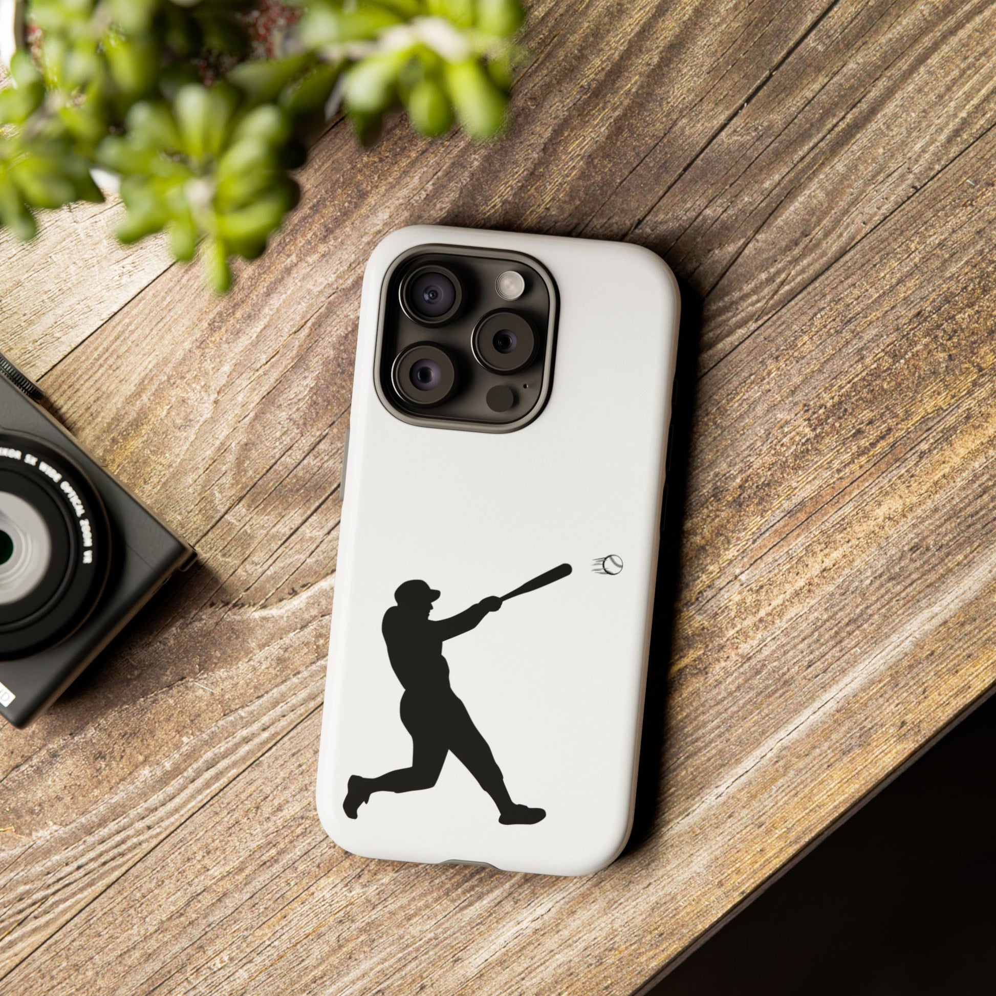 Baseball Phone Case, Tough Cases for Sport Lovers, Gift for Athletes, Baseball Accessories, Durable Phone Covers - TRV
