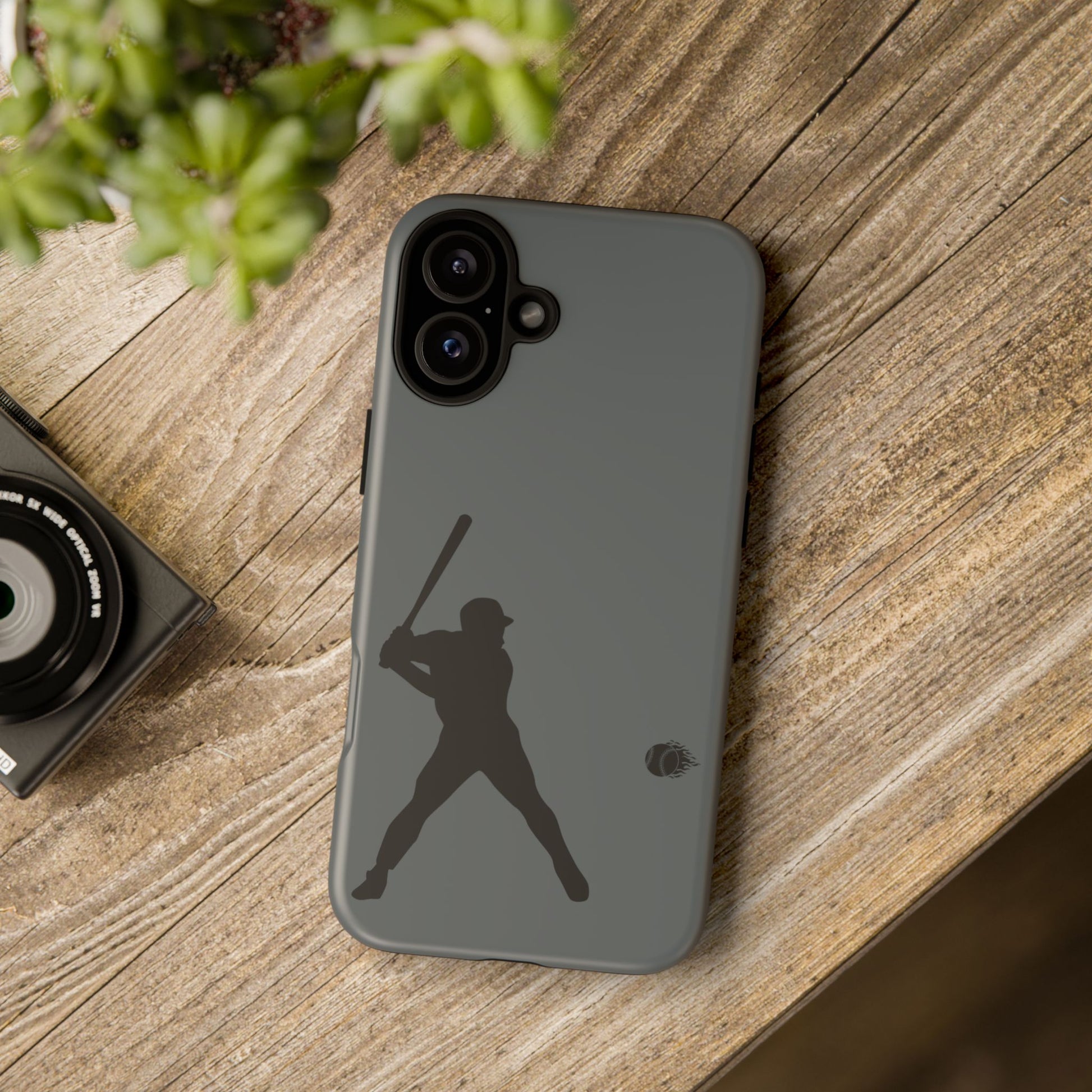 Baseball Phone Case, Tough Cases for Sports Fans, Athletic Gift, Custom Sport Accessories, Durable Cover - TRV