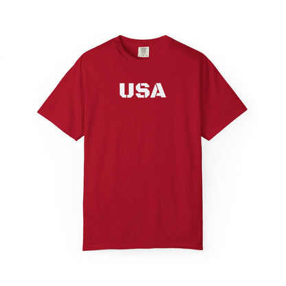 USA Vintage Unisex T-Shirt, Soft Cotton Tee, Casual Wear, Gifts for Her & Him, Summer Essentials, Independence Day Apparel - TRV