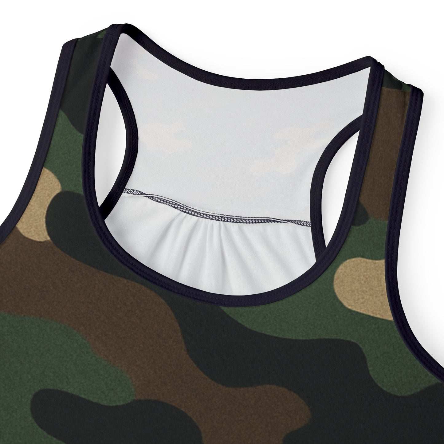 Camo Women's Tank Top, Stylish Fitness Wear, Summer Outfit, Outdoor Activities, Casual Tank for Women, Gift for Her - TRV