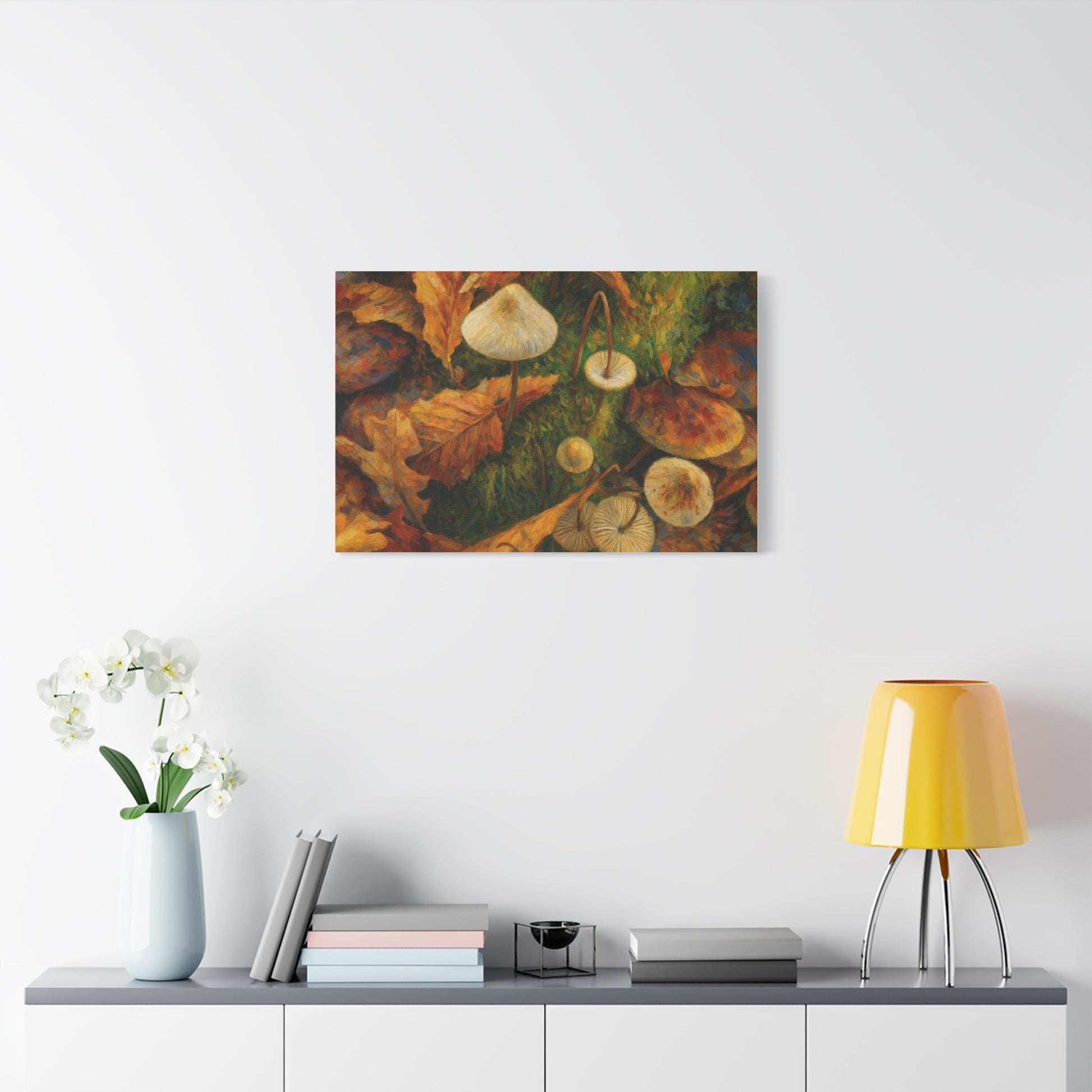Autumn Mushrooms Canvas - TRV