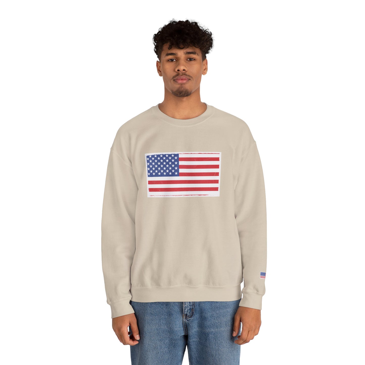 American Flag Unisex Crewneck Sweatshirt | Cozy Patriotic Sweater | Perfect for Independence Day, Casual Wear, Gifts for Him/Her, [...]