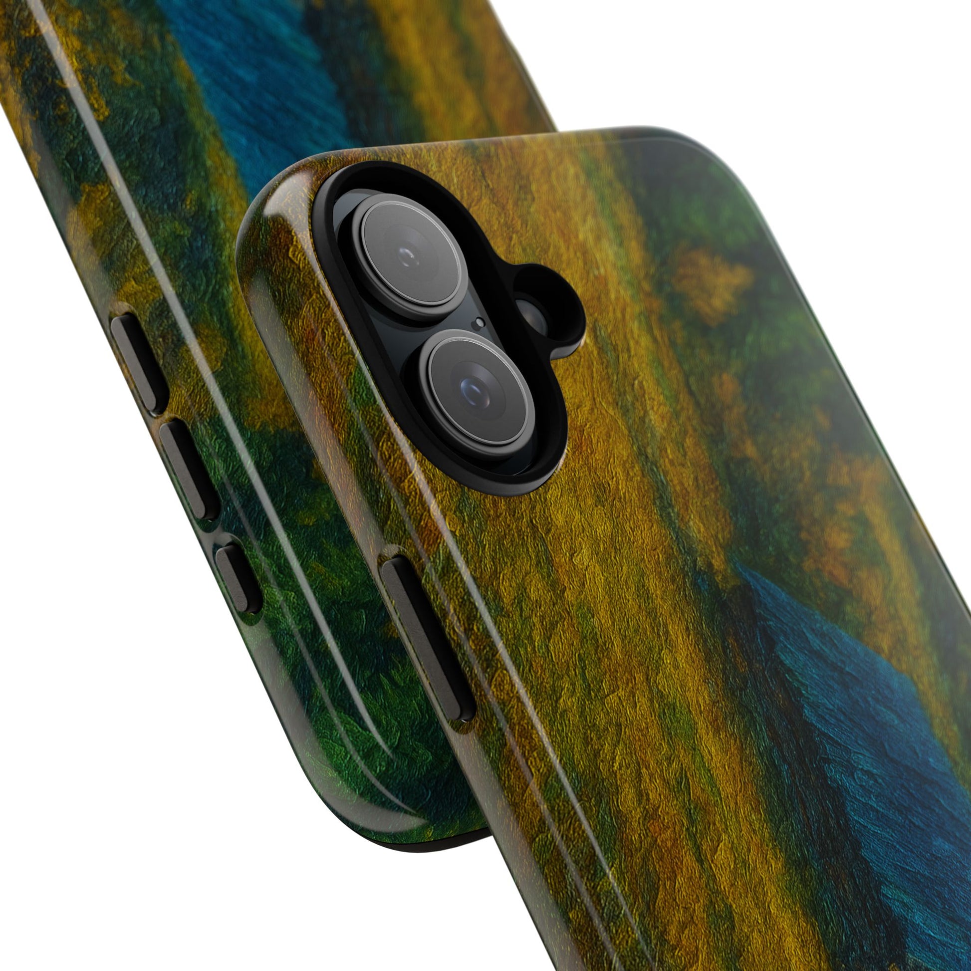 Artistic Phone Case by Tough Cases, Nature-Inspired Phone Protection, Unique Gift for Nature Lovers, Stylish Accessory, Fall Aesthetic - TRV