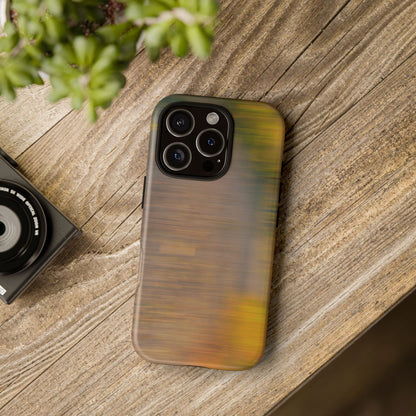 Autumn Blur Tough Phone Case — Fall Colors Protective iPhone Cover