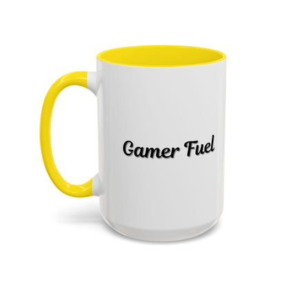 Gamer Fuel Accent Coffee Mug - Perfect for Gamers