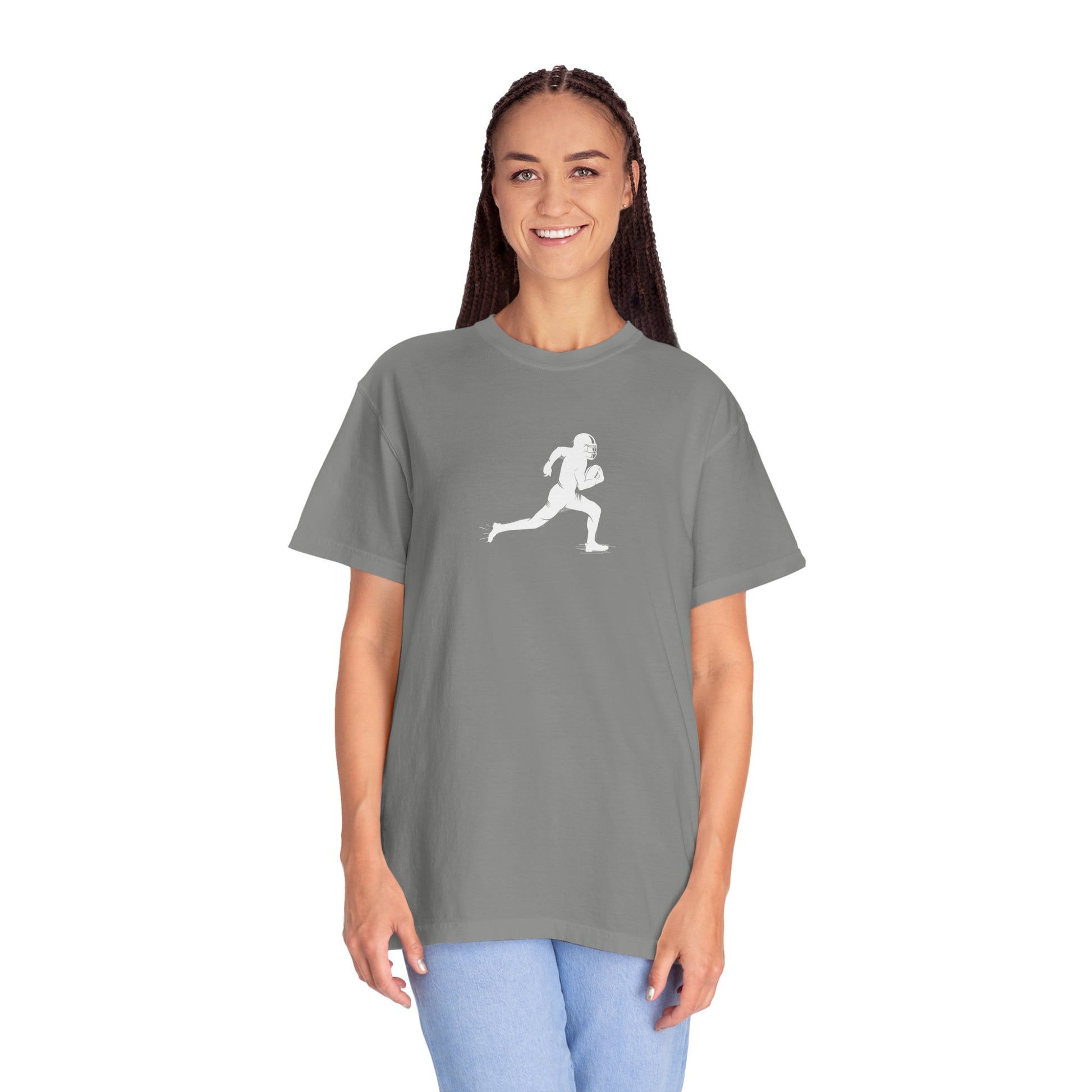 Unisex Football Player T-Shirt | Comfortable Sports Tee, Gift for Runners, Casual Wear, Workout Clothing, Everyday Style - TRV