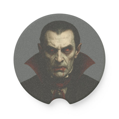 Vampire Dracula Car Coaster — Soapstone Drink Holder