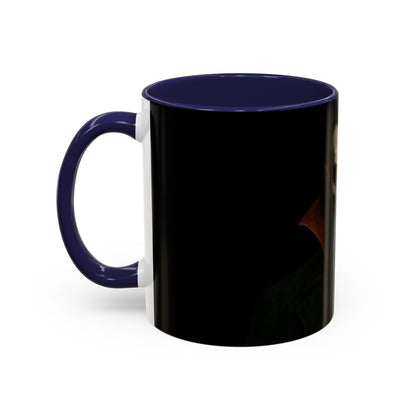 Gothic Dracula Vampire Accent Coffee Mug | Spooky Halloween Gift, Unique Home Decor, Collector's Mug, Coffee Lover's Gift - TRV