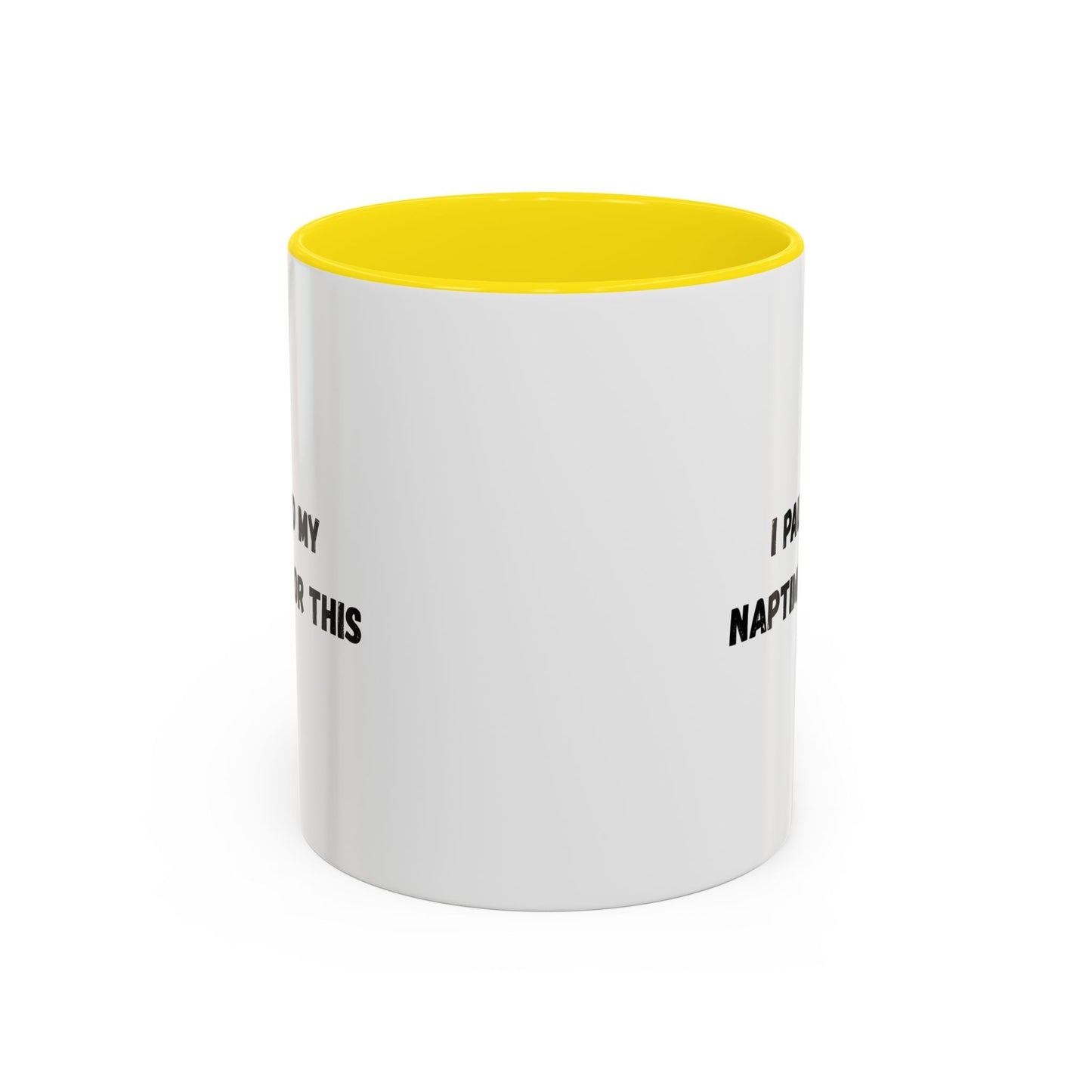 Humorous Coffee Mug | I Paused My Naptime For This | Perfect Gift for Busy Moms, Teachers, or Coffee Lovers