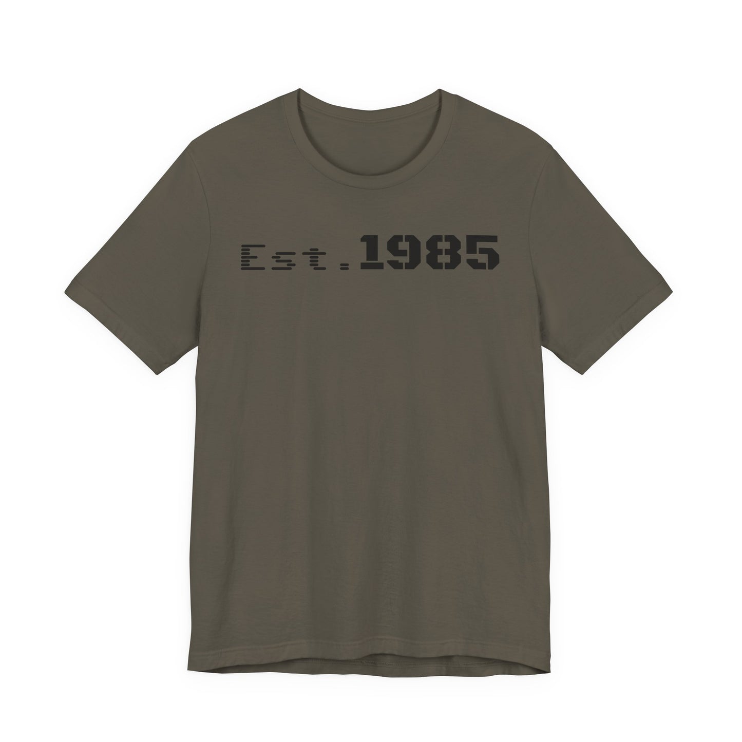 Est. 1985 Vintage Unisex Tee, Retro Birthday T-Shirt, Perfect Gift for 1980s Lovers, Casual Apparel, Timeless Style