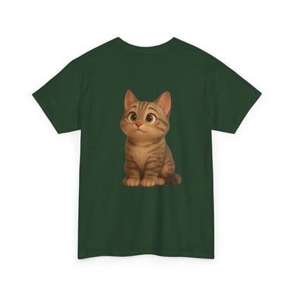 Adorable Cat Graphic Tee, Cute Pet Lover's Shirt, Animal Lover's Gift, Cozy Everyday T-Shirt, Perfect for Cat Lovers