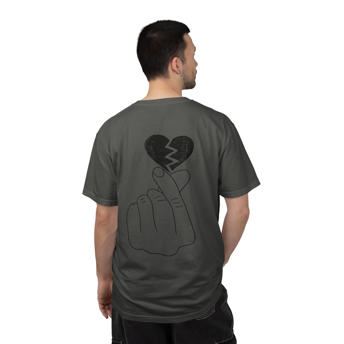 Heartbreak Unisex Garment-Dyed T-Shirt - Trendy Casual Tee for Self-Expression