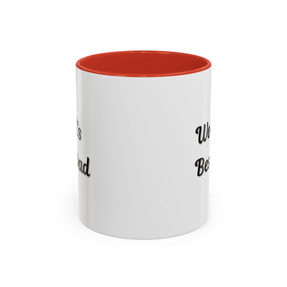Father's Day Accent Mug, Best Dad Coffee Cup, Father's Day Gift, Novelty Mug, Ceramic Mug, Father's Day Present
