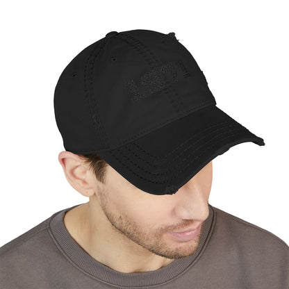 Distressed Embroidered Dad Hat, Vintage Wear, Casual Style, Gift for Dads, 1971 Cap, Father's Day Hat - TRV