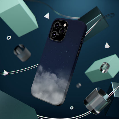 Night Sky Magnetic Impact-Resistant Phone Case — Foggy Cloud Design