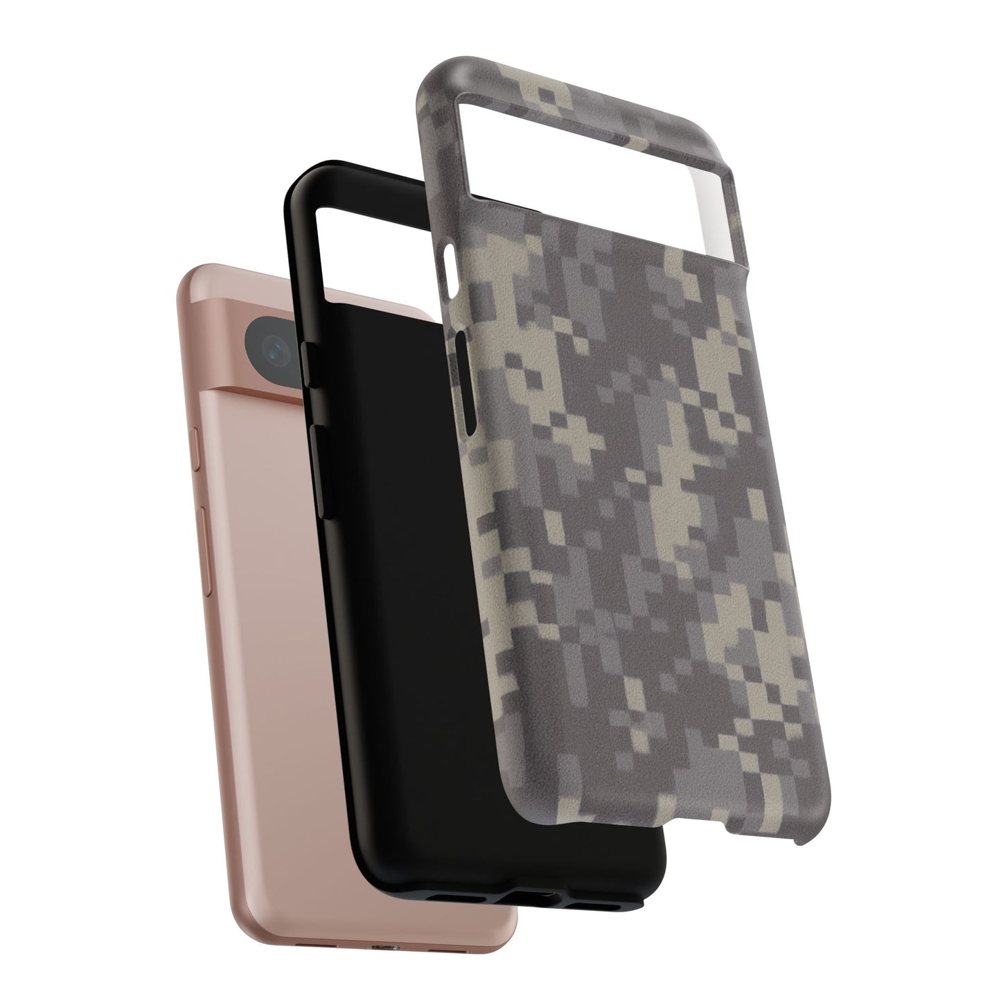 Camouflage Phone Case, Military Style Cover, Tough Phone Protection, Durable Phone Accessory, Gift for Veterans, Outdoor Enthusiasts - TRV