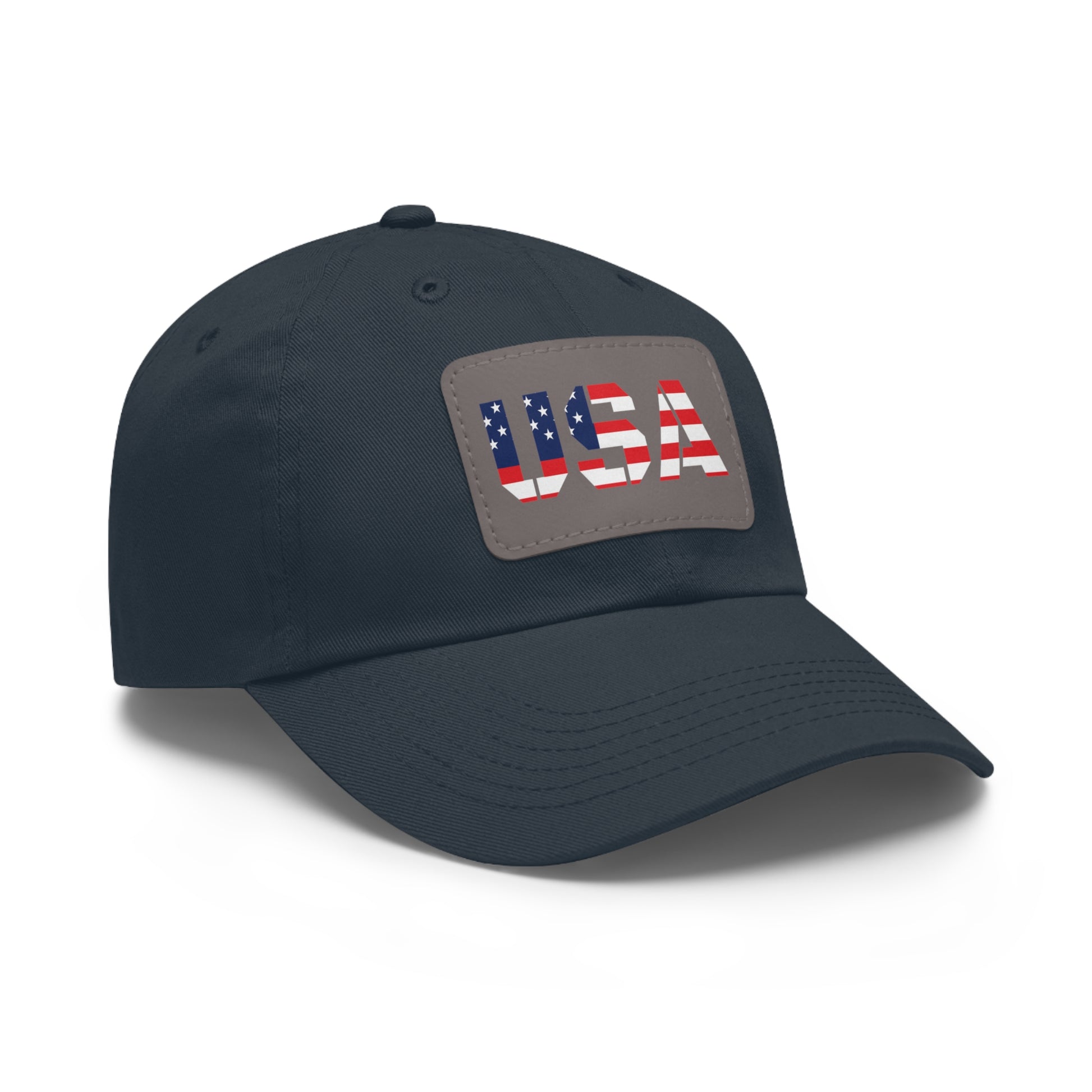 Dad Hat with USA Leather Patch - TRV