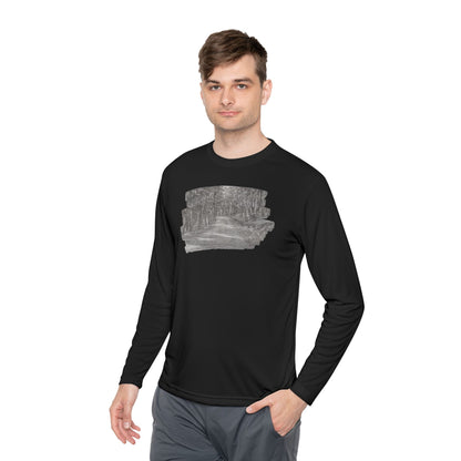 Unisex Long Sleeve Tee - Nature Inspired Design, Comfortable Graphic Shirt for Outdoor Lovers, Casual Wear, Gift for Nature [...] - TRV