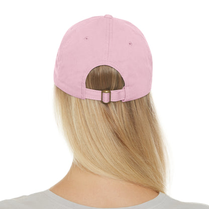 Stylish Dad Hat with Leather Patch | Perfect Gift for Fathers Day, Casual Wear, Dad's Birthday, Outdoor Activities
