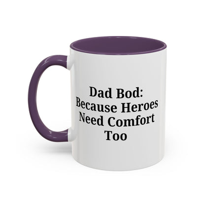 Dad Bod Coffee Mug - Perfect Gift for Fathers, Comfort Mug, Dad Humor, Father's Day Gift, Coffee Lovers - TRV