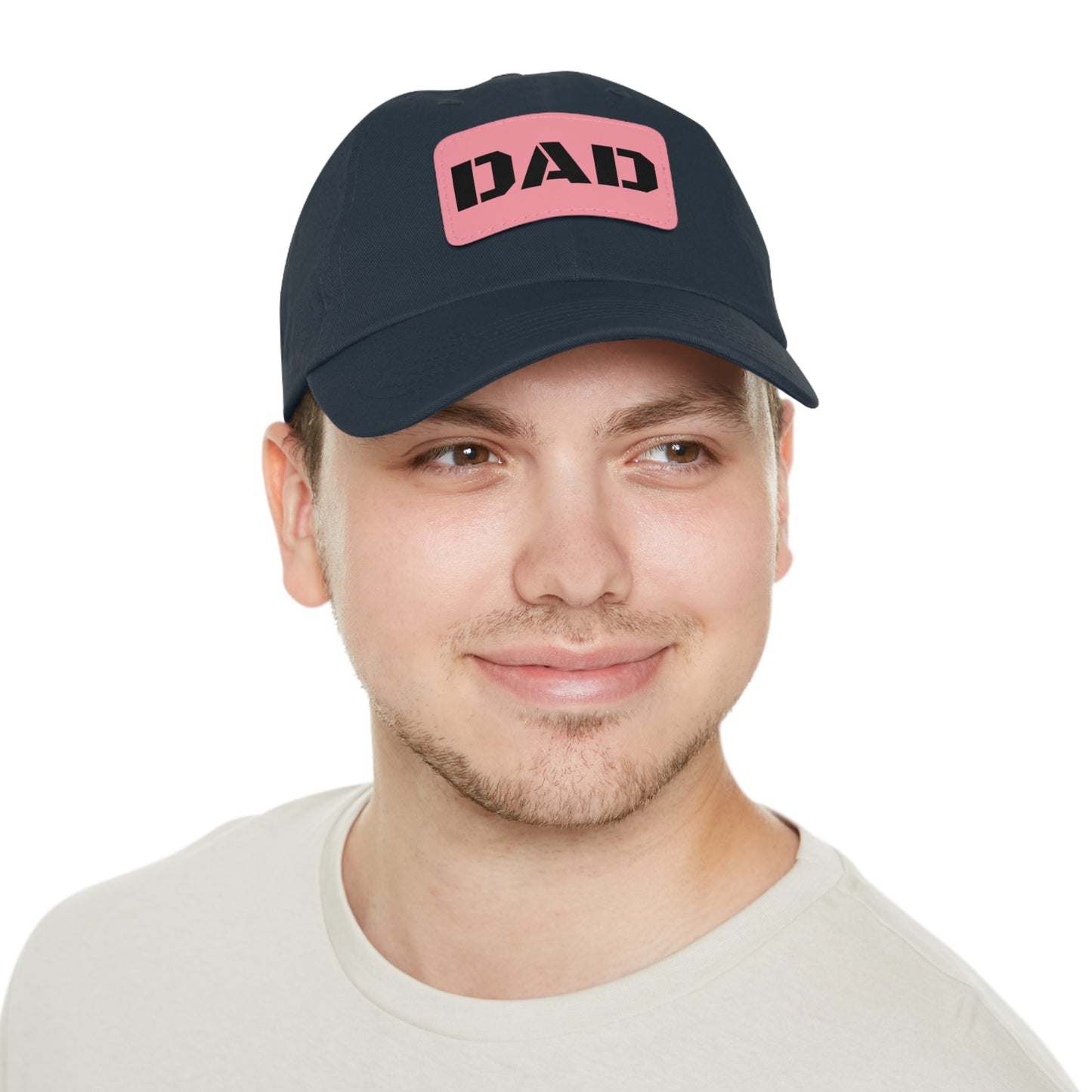 Stylish Dad Hat with Leather Patch | Perfect Gift for Fathers Day, Casual Wear, Dad's Birthday, Outdoor Activities