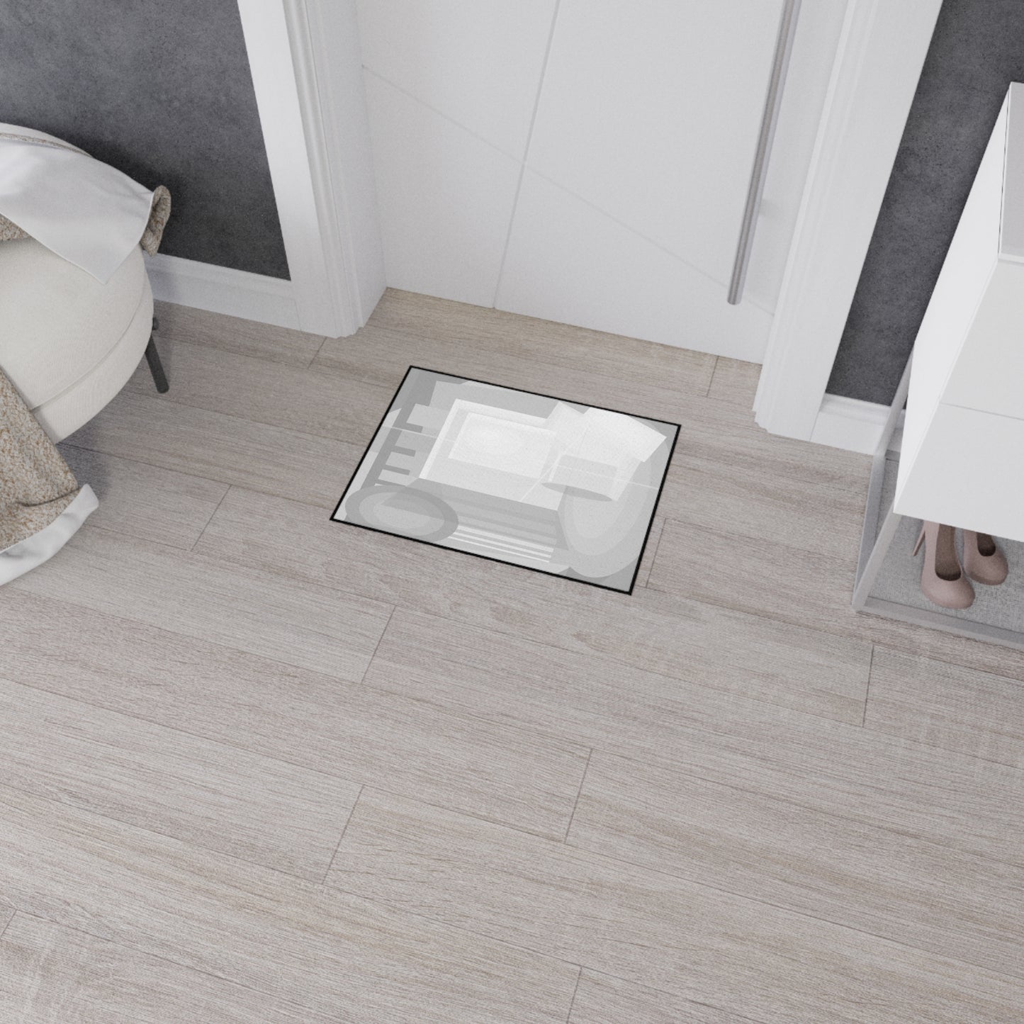 Abstract Heavy Duty Floor Mat
