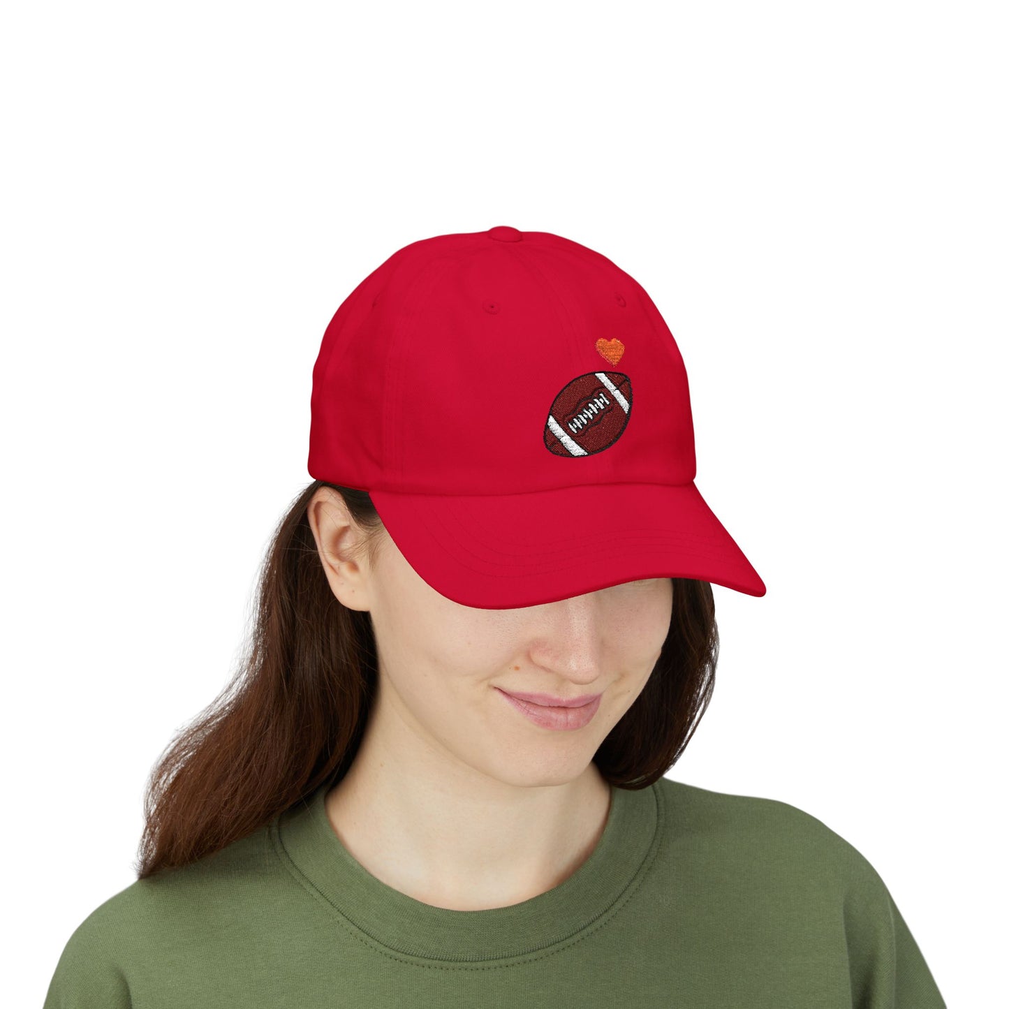 Cute Football Dad Cap, Father's Day Gift, Casual Style Hat, Sports Lover Accessory, Gift for Dad, Outdoor Activities - TRV