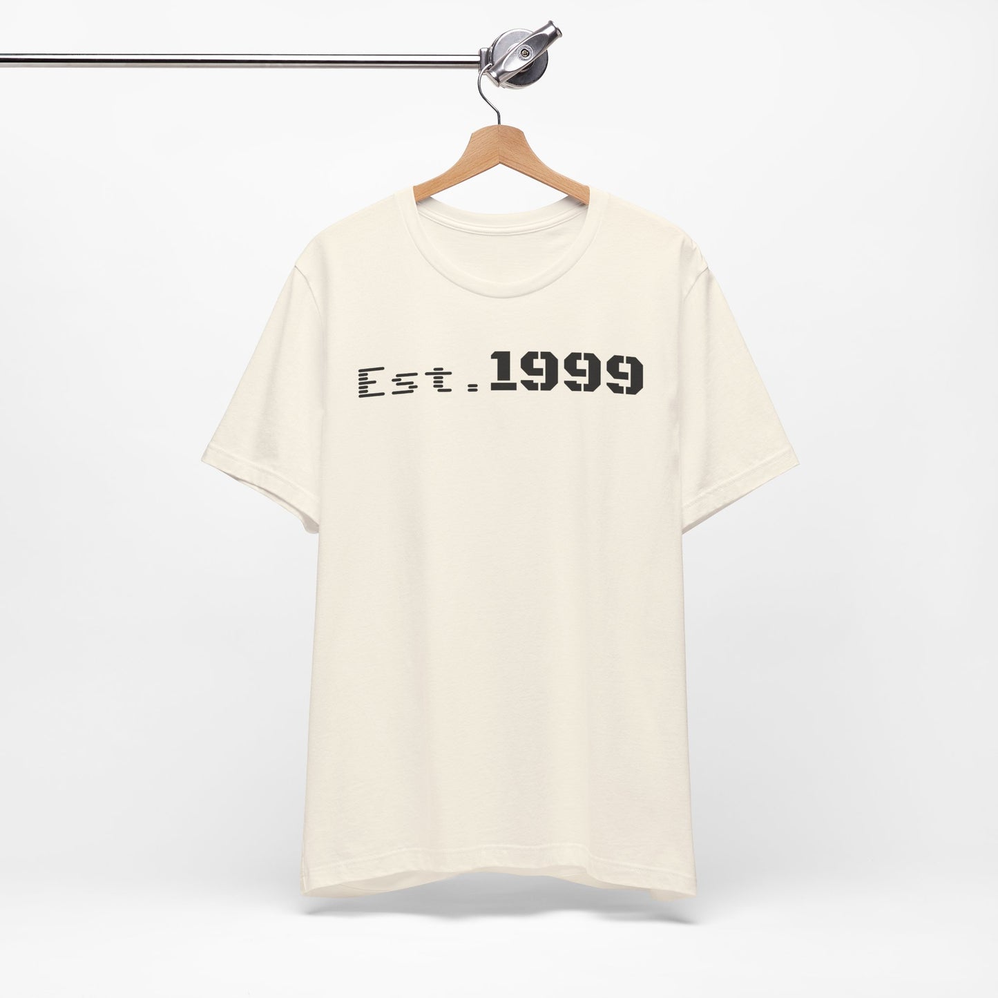 Established 1999 Unisex Tee | Vintage Birth Year Shirt, Casual Birthday Gift, Personalized Family Reunion Apparel, Retro Style [...] - TRV
