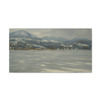 Serene Winter Landscape Canvas - TRV
