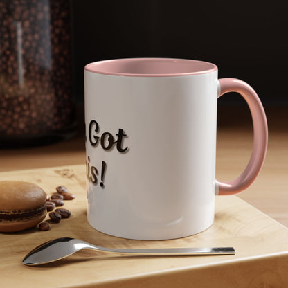 Inspirational Accent Coffee Mug - "You Got This!" - Perfect for Motivation & Gifts - TRV