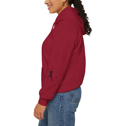 Baseball Themed Unisex Hoodie, Streetwear, Sports Fan Sweatshirt, Gift for Athletes, Casual Wear, Fall Fashion - TRV