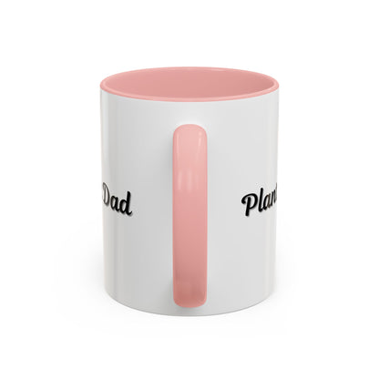 Plant Dad Accent Coffee Mug - Perfect Gift for Gardening Enthusiasts