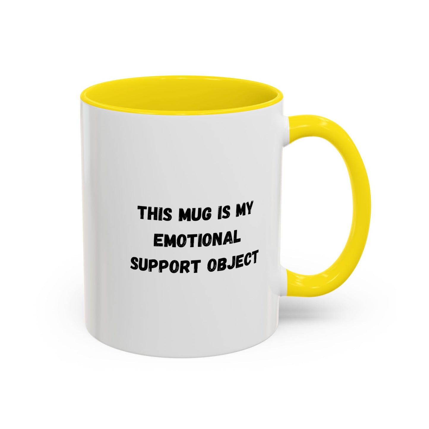 Emotional Support Coffee Mug, Funny Gift for Coffee Lovers, Unique Office Mug, Self-Care Gift, Cute Ceramic Mug