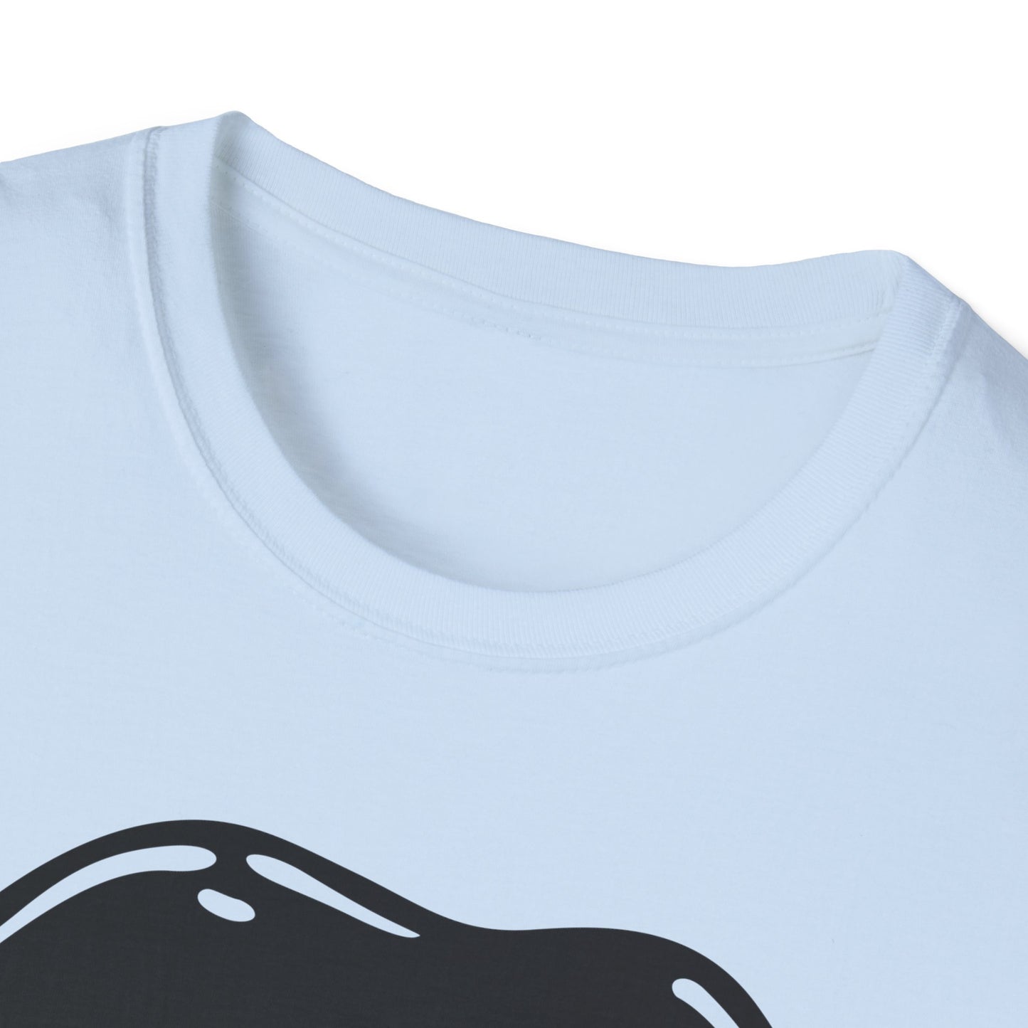 Edgy Graphic Unisex T-Shirt - Dripping Mouth Design, Cool Tee, Trendy Shirt, Hipster Top, Streetwear, Alternative Fashion, Holiday Gift