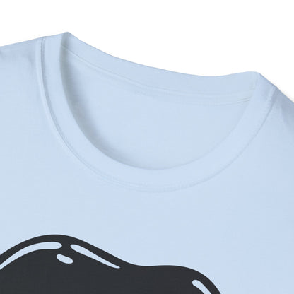 Edgy Graphic Unisex T-Shirt - Dripping Mouth Design, Cool Tee, Trendy Shirt, Hipster Top, Streetwear, Alternative Fashion, Holiday Gift