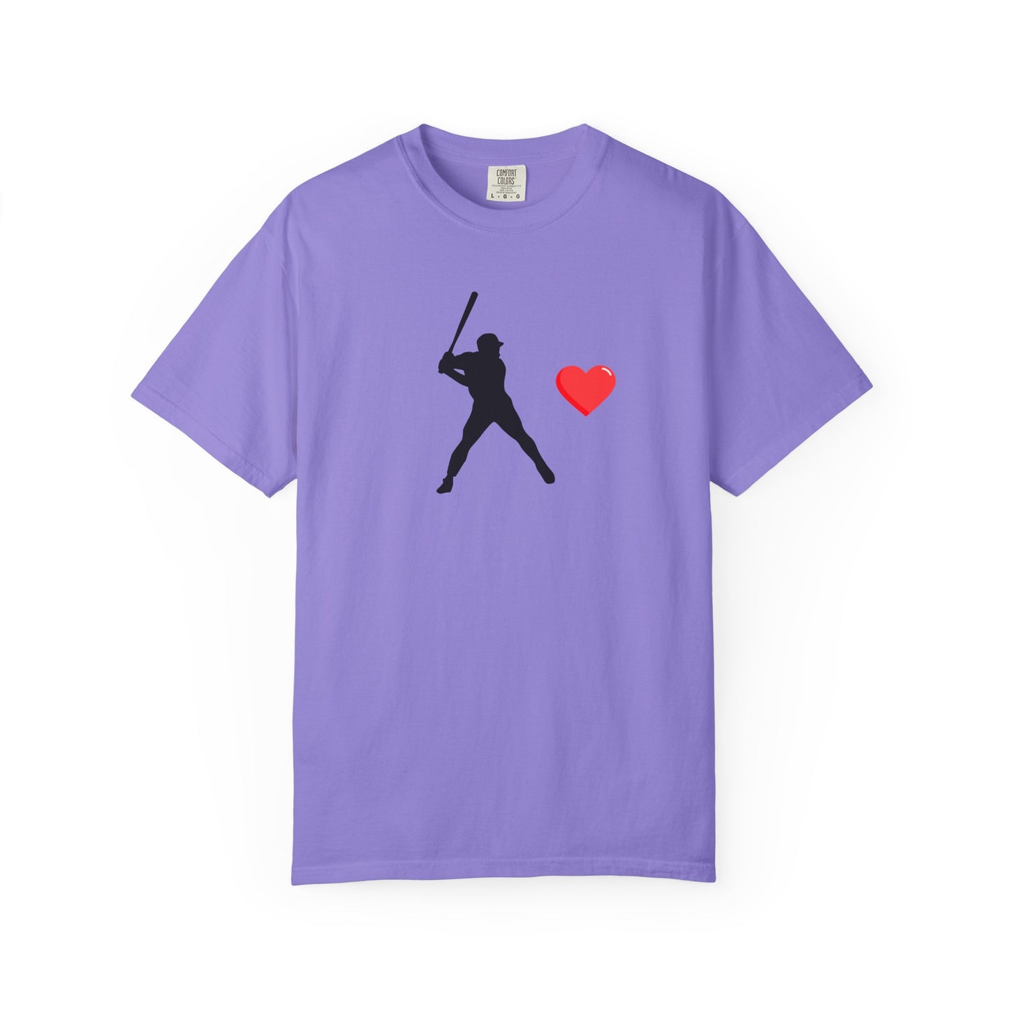 Baseball Love T-Shirt, Unisex Sports Tee, Gift for Baseball Fans, Valentine's Day Shirt, Game Day Apparel, Soft Cotton Top