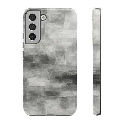 Stylish Phone Case for Tough Protection, Marble Grey Design, Customizable Gift for Her, Unisex Mobile Accessory, Birthday Present, [...] - TRV