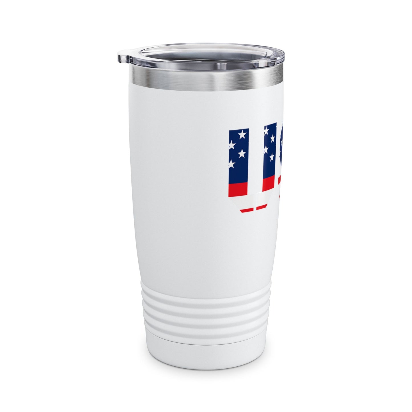 Patriotic Travel Tumbler, 20oz US Flag Design, Coffee Cup, Insulated Mug, USA Travel Mug, Perfect for Independence Day, Summer BBQs, [...]