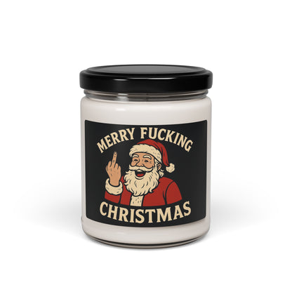 Merry Fucking Christmas Santa Candle | Scented Soy Candle 9oz - TRV