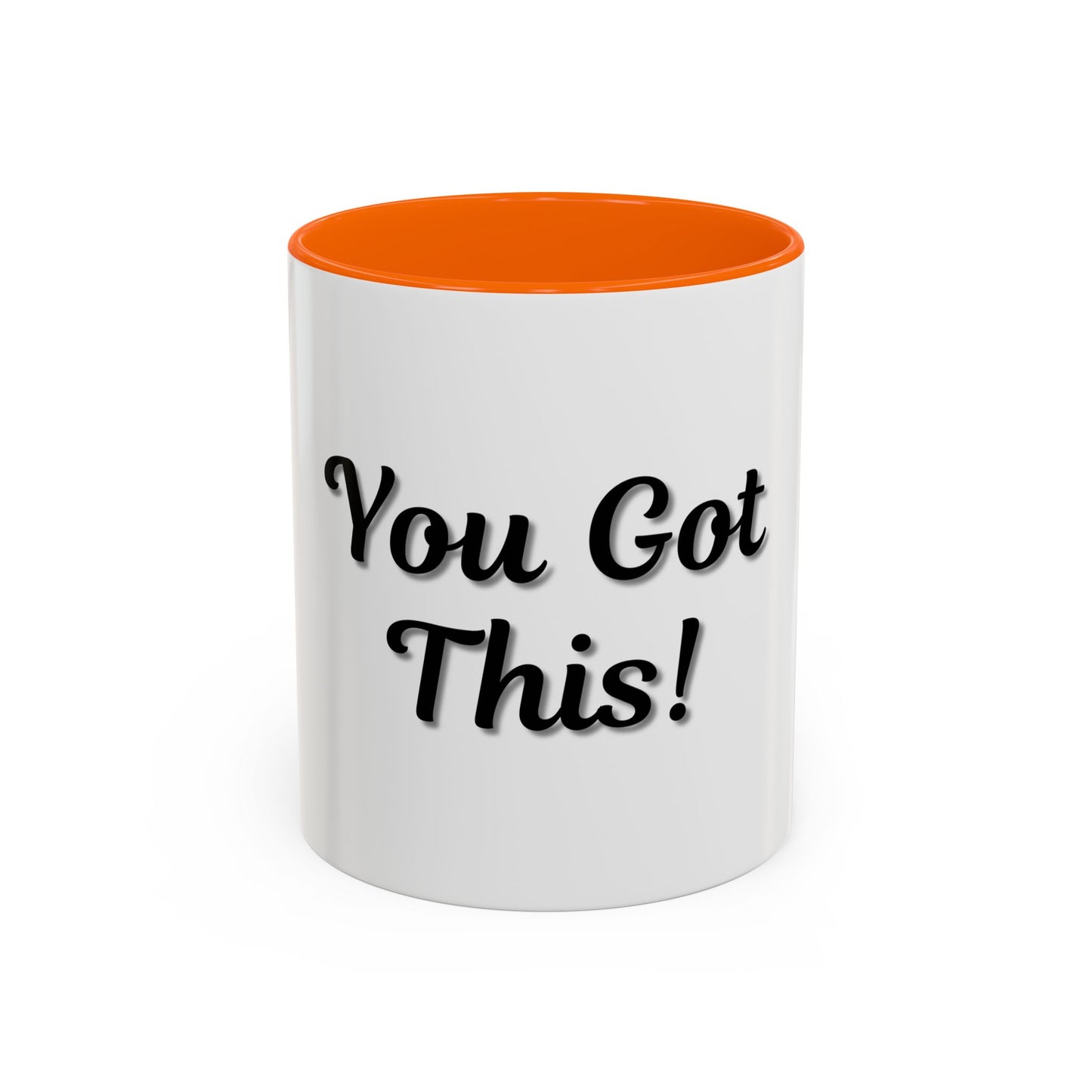 Inspirational Accent Coffee Mug - "You Got This!" - Perfect for Motivation & Gifts - TRV
