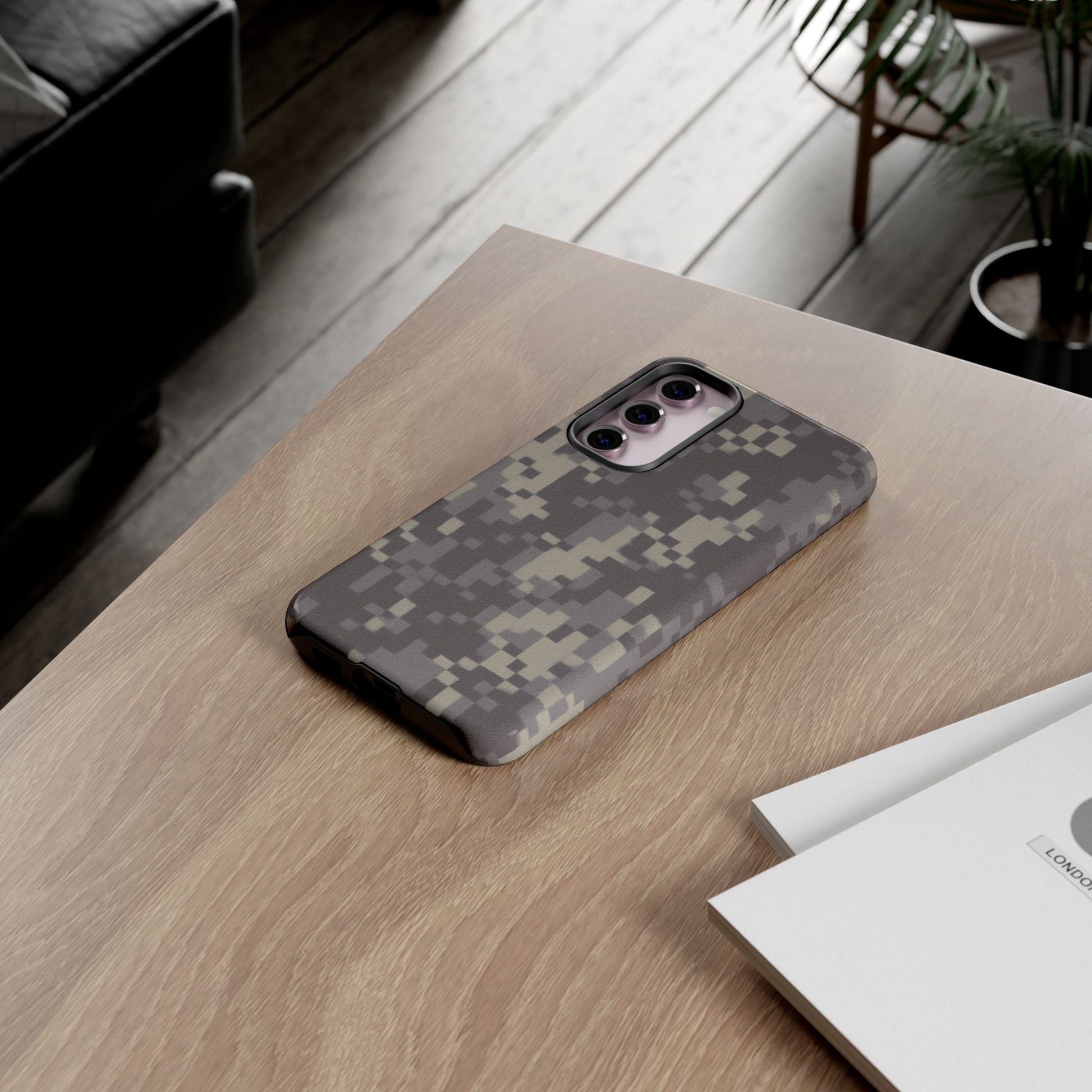 Camouflage Phone Case, Military Style Cover, Tough Phone Protection, Durable Phone Accessory, Gift for Veterans, Outdoor Enthusiasts - TRV